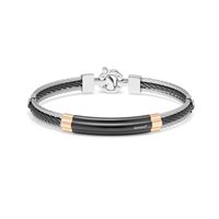 Pulsera Baraka Hombre in Acero BR312801ROGR190002